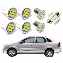 Kit iluminaçao lampada de led chevrolet corsa v2 2002 a 2012 - Bazar Bom