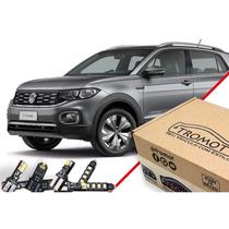 Kit Iluminação Led T-Cross 2019 em diante LUZ DE CORTESIA/PORTA-MALAS/PORTA-LUVAS Tromot TKL-TCRO