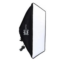 Kit Iluminação Luz Contínua Softbox 50x70 E27 Com Tripé 2m TPhoto Corúnica Kit Iluminação Luz Contínua Softbox 50x70 E27 Com Tripé 2m TPhoto Corúnica