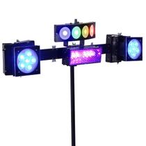 Kit Iluminação para Festa DJ Iniciante + Tripé - Deltrônica Kit Iluminação para Festa DJ Iniciante + Tripé - Deltrônica