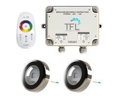 Kit Iluminação Piscina - Contr Touch + 2 Leds Rgb 6W Tholz - Tfl Automacao / Tholz Kit Iluminação Piscina - Contr Touch + 2 Leds Rgb 6W Tholz - Tfl Automacao / Tholz
