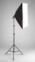 Kit Iluminação Softbox 50x70cm e Tripé 2m