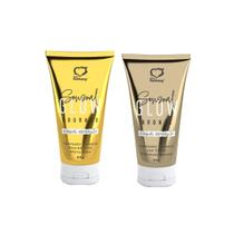 Kit Iluminador Corporal Efeito Bronzeado/Dourado Glow 60g