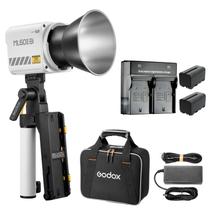 Kit Iluminador Led Bicolor Godox Ml60ii Bi 70w + Adaptador Ak-b01 + Baterias E Carregador Kit Iluminador Led Bicolor Godox Ml60ii Bi 70w + Adaptador Ak-b01 + Baterias E Carregador