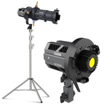 Kit Iluminador Led Colbor Cl100x Bicolor + Sporlight De Projeção Sl20-b Com Efeitos Kit Iluminador Led Colbor Cl100x Bicolor + Sporlight De Projeção Sl20-b Com Efeitos