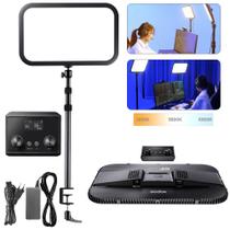 Kit Iluminador Painel Led Godox Es45 Tipo Key Light Elgato