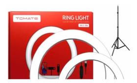 Kit Iluminador Ring Light 14''/10'' Com Tripé Mlg-086 Tomate