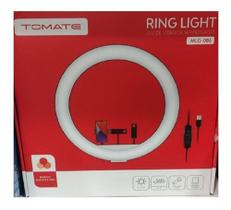 Kit Iluminador Ring Light 14''/10'' Com Tripé MLG-086 Tomate