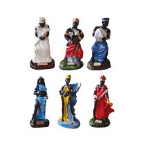 Kit Imagens de Umbanda em Resina 10 cm Kit Imagens de Umbanda em Resina 10 cm