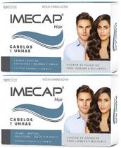 Kit Imecap Hair 2 Caixas C/30 Cada Vitamina Para Cabelo - Sampafarmstore