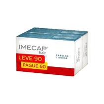 Kit Imecap Hair Cabelos e Unhas Leve 90 Pague 60 Caps - FQM