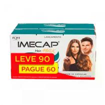 Kit Imecap Hair Max Cabelos E Unhas 90 Cápsulas Vitaminas para Cabelos e Unhas com Biotina