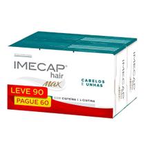 Kit imecap hair max com 60 + 30 cápsulas