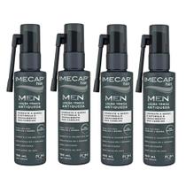 Kit Imecap Hair Men Loção Tônica Antiqueda Com 4 Unidades De 100ml Cada