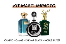 Kit impacto - masculino -.3 decant's - pour homme - Kit impacto - masculino -.3 decant's - pour homme -