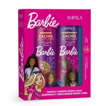 Kit Impala Barbie Cachos dos Sonhos Shampoo + Condicionador 250ml Kit Impala Barbie Cachos dos Sonhos Shampoo + Condicionador 250ml