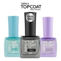 Kit Impala Coleção Top Coat Pro Finish Multicor Kit Impala Coleção Top Coat Pro Finish Multicor