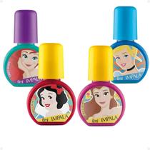 Kit Impala Disney Princesa: 4 Esmaltes Infantil 6ml Kit Impala Disney Princesa: 4 Esmaltes Infantil 6ml