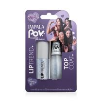 Kit Impala Top Coat + Gloss Maria Nicolly POV Girls Night