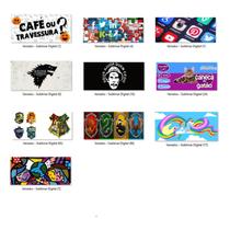 Kit Impressão Sublimática Faça Você Mesmo Artes Diversas