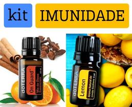 Kit Imunidade 1 óleo essencial Onguard 15ML + 1 óleo essencial Lemon 5ML - Mais vendido