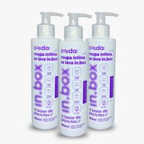 Kit In.box - Sabão de banho: Roupa Íntima & Corpo 300ml - 3 unidades - Onda Eco