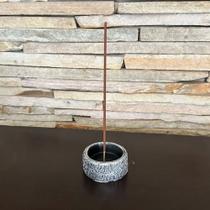 Kit Incensário + 1 Pacote De Incenso Natural Orgânico Noa