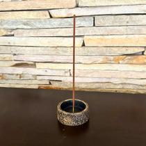 Kit Incensário + 1 Pacote De Incenso Natural Orgânico Noa