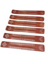 Kit Incensario Regua Indiano com 03 Unidades