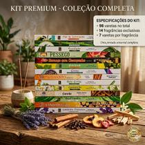 Kit Incenso 98 Varetas Natural Com 14 Fragâncias E Aromas Kit Incenso 98 Varetas Natural Com 14 Fragâncias E Aromas