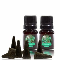 Kit Incenso Cone Carvão Vegetal 100gr + 20ml de essência importada (para aromatizador o ambiente) Kit Incenso Cone Carvão Vegetal 100gr + 20ml de essência importada (para aromatizador o ambiente)