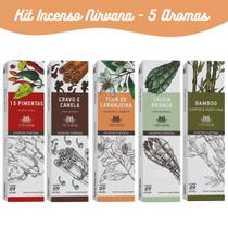 Kit Incenso Nirvana - 5 Aromas