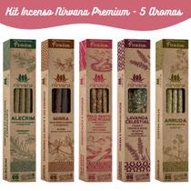 Kit Incenso Nirvana Premium - 5 Aromas