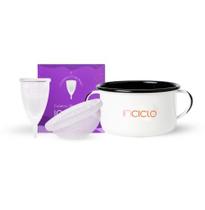 Kit Inciclo Essencial: Coletor + Disco + Panelinha para Ciclo Livre e Confortável