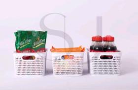 kit inclui 3 Caixa Organizadora Multiuso sem Tampa 2,5 LITROS/ 4 LITROS/ 7,5 LITROS