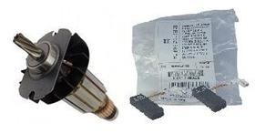 KIT Induzido 220V e carvão do martelete GBH 2-24D