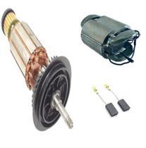 kit induzido bobina 220V escova de carvão p/retifica GGS 28L kit induzido bobina 220V escova de carvão p/retifica GGS 28L