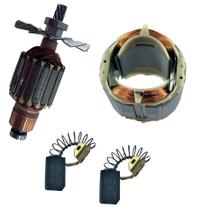 KIT Induzido, estator e JG escova de carvão 220v P/ GKS235 KIT Induzido, estator e JG escova de carvão 220v P/ GKS235