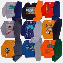 Kit infantil 8 Peça Roupa Infantil Atacado 4 Conjunto Moletom Menino 1 fone de ouvido Kit infantil 8 Peça Roupa Infantil Atacado 4 Conjunto Moletom Menino 1 fone de ouvido