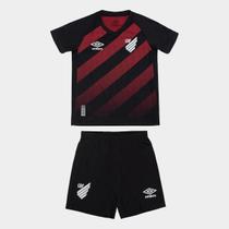 Kit Infantil Athletico Paranaense I 26/27 Umbro Kit Infantil Athletico Paranaense I 26/27 Umbro