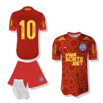 Kit Infantil Bahia Nordeste Criança Time Futebol Completo
