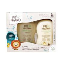 Kit Infantil Bebe Orgânico Xampu e Condicionador 200ml + Colonica Suave
