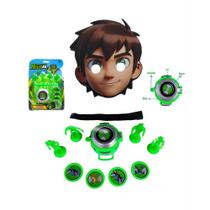 Kit Infantil Ben 10 Omnitrix + Máscara 3D Envio Imediato ! Kit Infantil Ben 10 Omnitrix + Máscara 3D Envio Imediato !