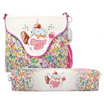 Kit Infantil Bolsa e Estojo Docinhos, Magicc