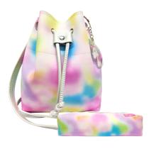 Kit Infantil Bolsa e Estojo Tie Dye Colorido, Magicc Bolsas