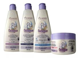 Kit Infantil Cachinhos Arvensis Crespos Crespissimos4 Itens Kit Infantil Cachinhos Arvensis Crespos Crespissimos4 Itens