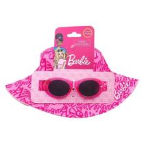 Kit Infantil Chapéu e Óculos da Barbie Moda e Proteção