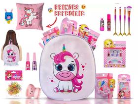 Kit Infantil Com Maquiagem Mochila IG142 Kit Infantil Com Maquiagem Mochila IG142