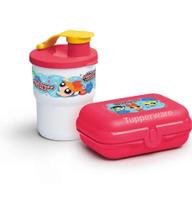 Kit infantil copinho com sanduicheira powerpuff da tupperware Kit infantil copinho com sanduicheira powerpuff da tupperware
