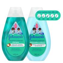 Kit Infantil Crespo e Cacheado: Shampoo 400ml + Condicionador Blackinho Poderoso 380ml Johnson's Baby - Johnson's Baby
